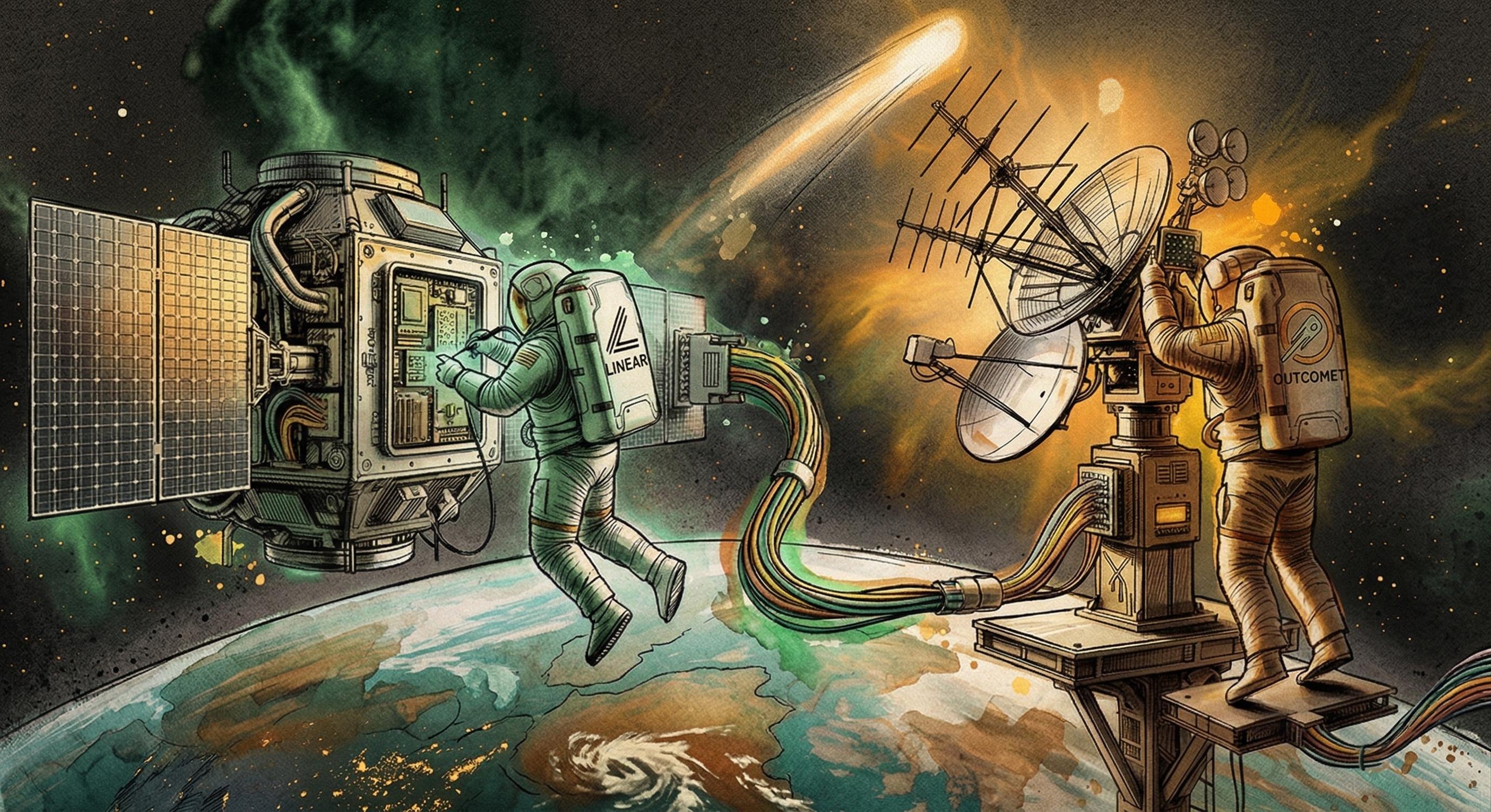 Dark Cover for Linear vs Outcomet: Two Tools Heading in the Same Direction